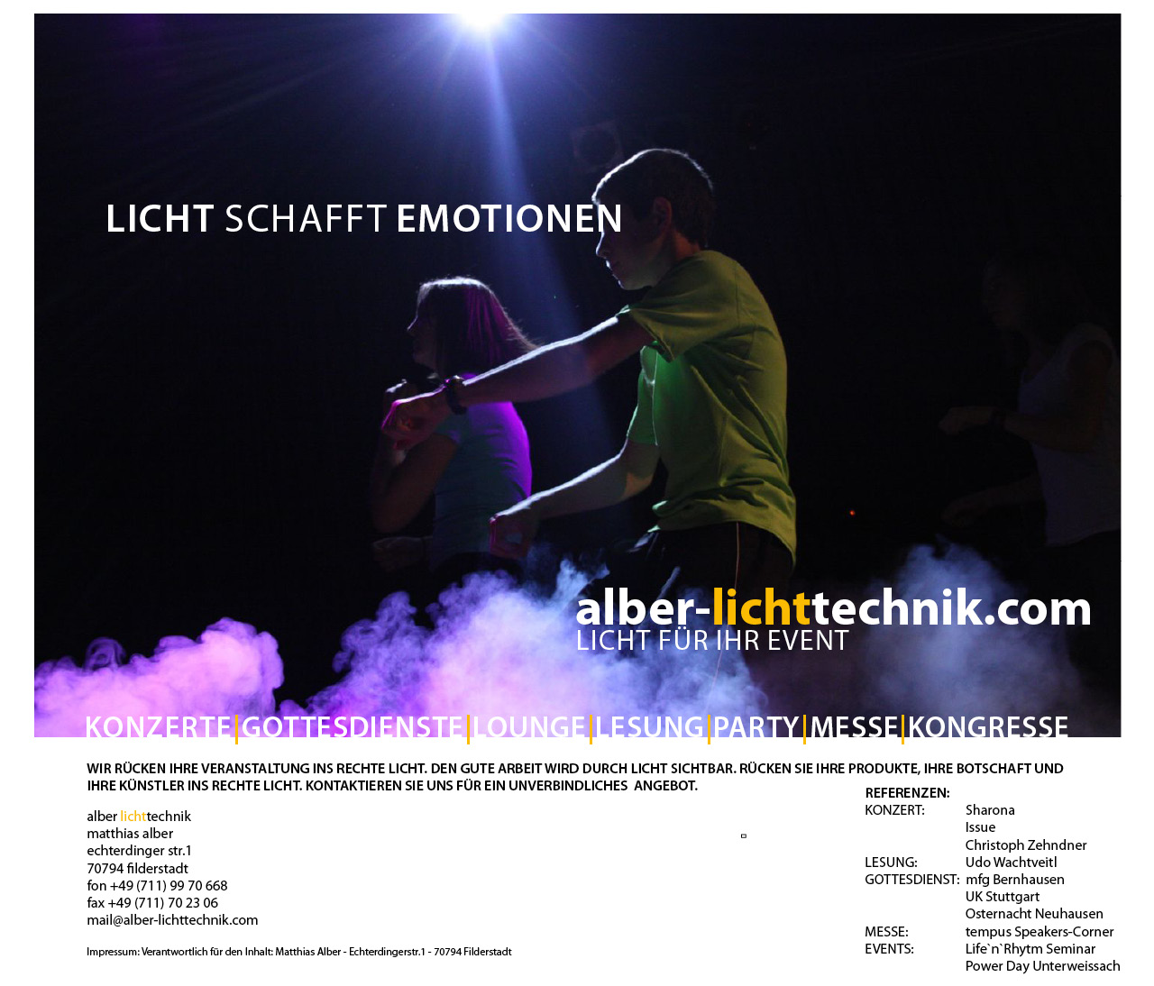 Licht...